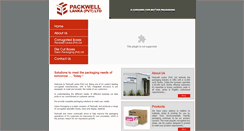 Desktop Screenshot of packwellanka.com